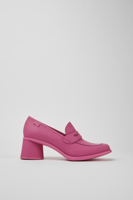 Kiara Rosa Leder Heels Exklusiv Camper De