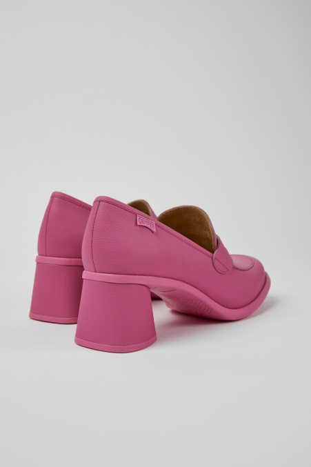 Kiara Rosa Leder Heels Exklusiv Camper De