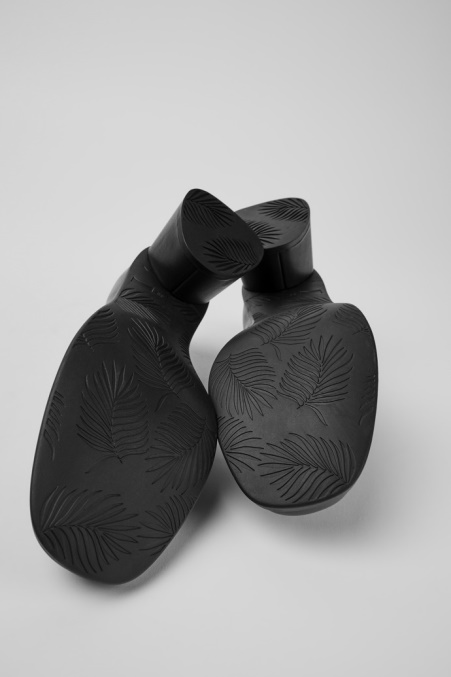 Design Kiara Schwarze Lederschuhe Camper De