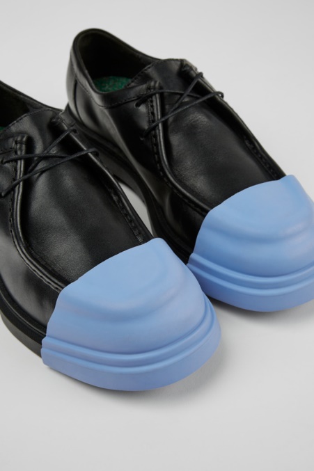 Junction Schwarze Lederschuhe Für Damen Exklusiv Camper De