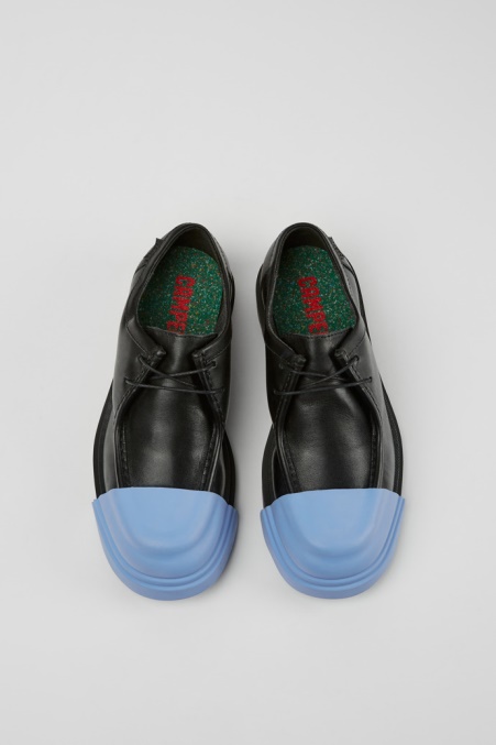 Junction Schwarze Lederschuhe Für Damen Exklusiv Camper De