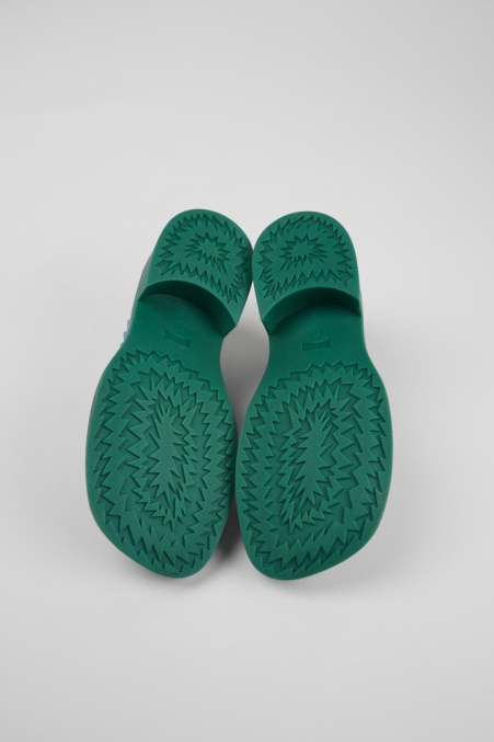 Taylor Schwarze Blaue Und Grüne Lederloafer Für Damen Camper De Neu Eingetroffen