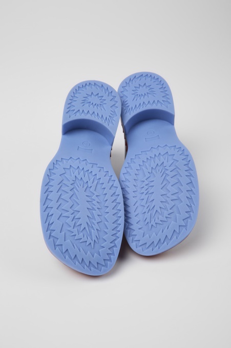 Camper De Design Twins Mehrfarbige Lederloafer Für Damen