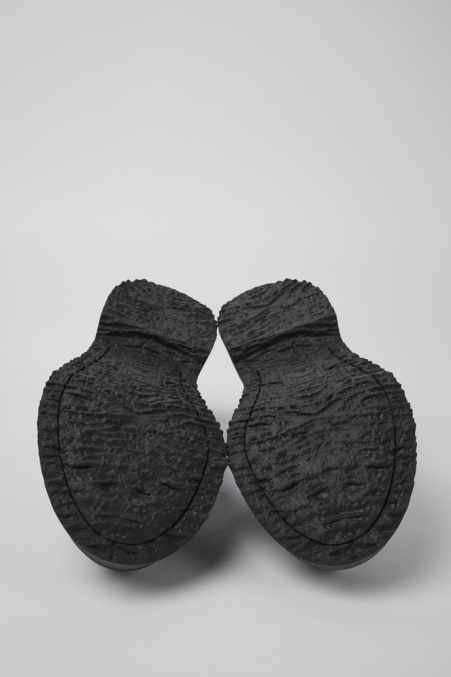 Exklusiver Camper De Twins Schwarzer Loafer Für Damen