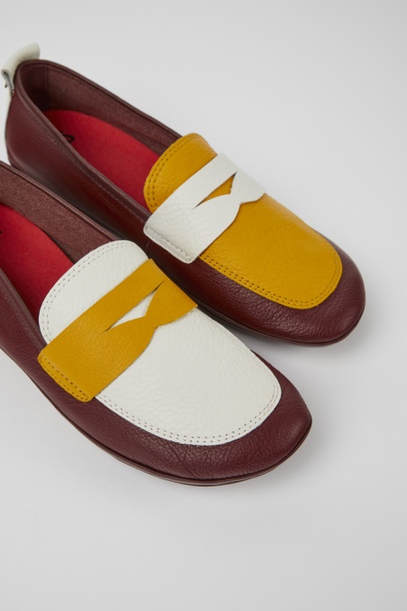 Twins Mehrfarbige Lederschuhe Für Damen Exklusiv Camper De