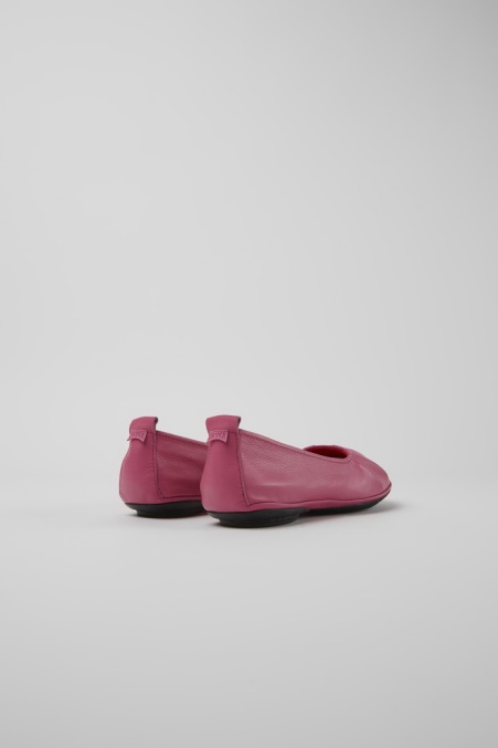 Rechts Rosa Leder Ballerinas Für Damen Camper De Neu Eingetroffen