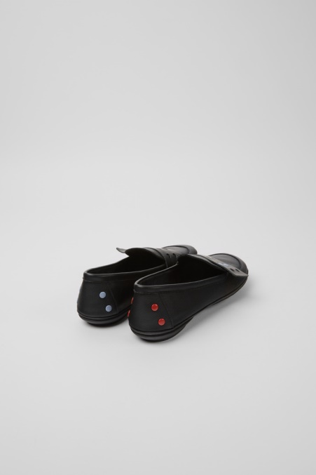 Twins Damenschuhe Aus Schwarzem Leder Camper De Neu Eingetroffen