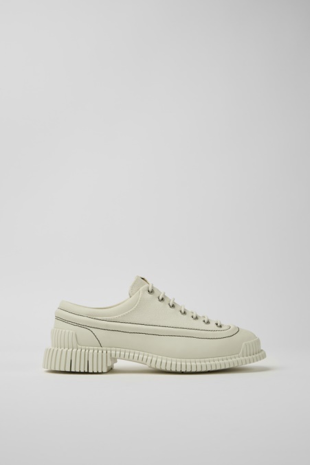 Exklusive Camper De Pix Weiße Schnürschuhe