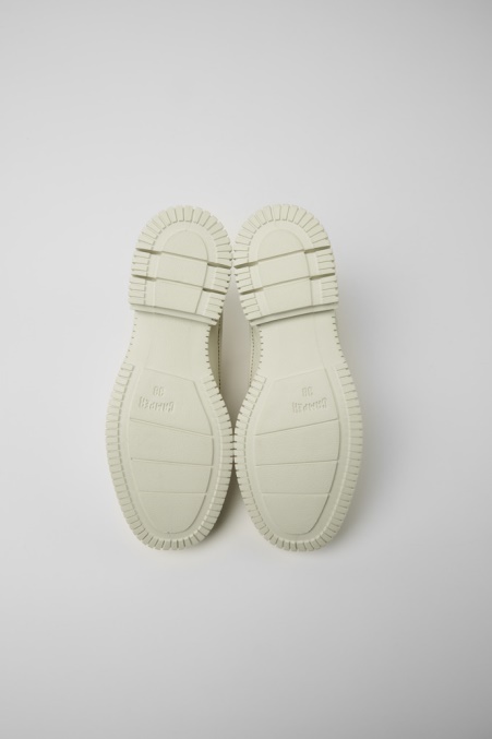 Exklusive Camper De Pix Weiße Schnürschuhe