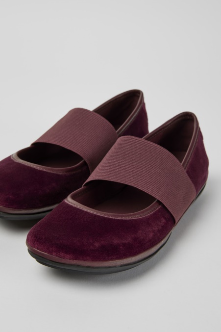 Design Rechts Bordeaux Ballerinas Camper De