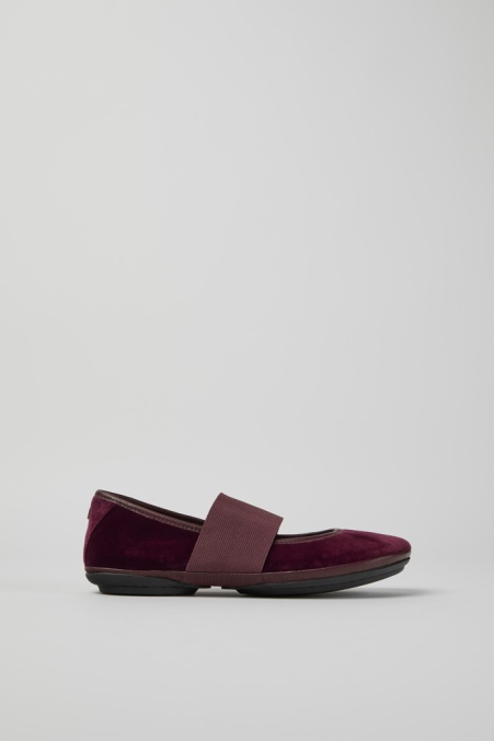 Design Rechts Bordeaux Ballerinas Camper De