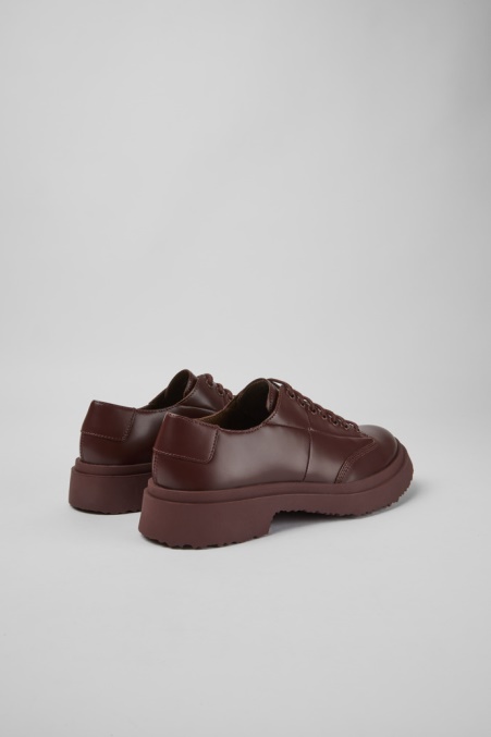 Walden Bordeaux Leder Schnürschuh Exklusiv Camper De
