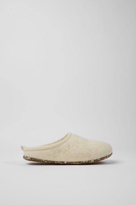 Design Wabi Beige Wollhausschuhe Damen Camper De