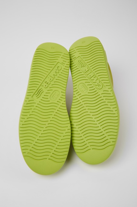 Design Runner K21 Grüne Ledersneaker Für Herren Camper De