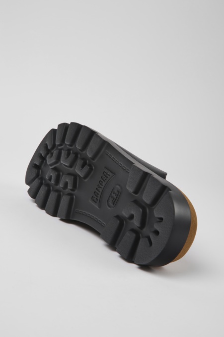 Brutus Sandale Schwarz Lederclogs Für Herren Exklusiv Camper De