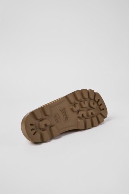 Exklusive Camper De Brutus Sandale Braune Lederclogs Für Herren