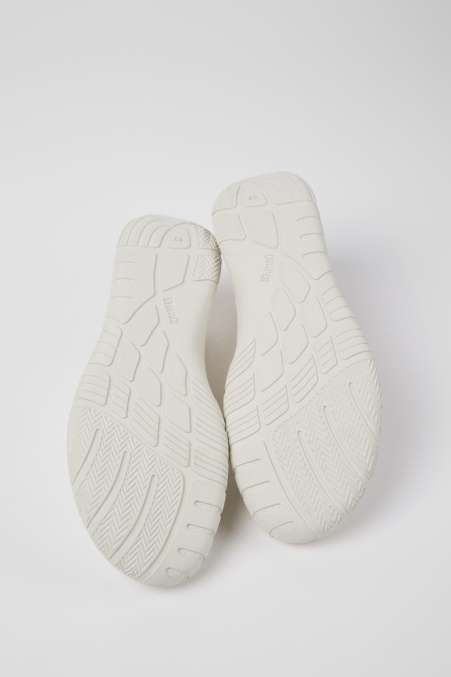 Camper De Path Weiße Textilsneaker Für Herren Neu Eingetroffen