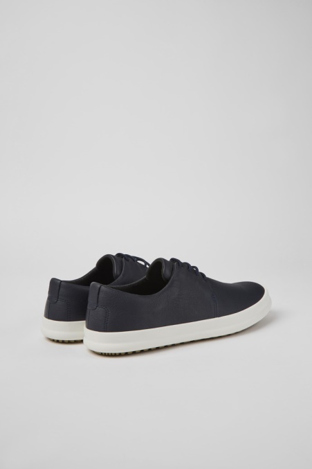 Design Chasis Blaue Lederschuhe Herren Camper De