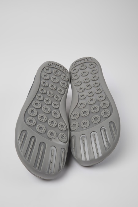 Peu Blaue Lederschuhe Herren Camper De Neu Eingetroffen