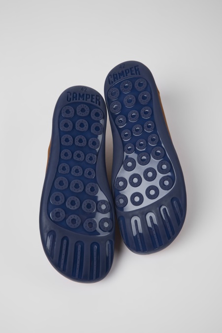 Camper De Peu Braune Lederschuhe Für Herren Neu Eingetroffen