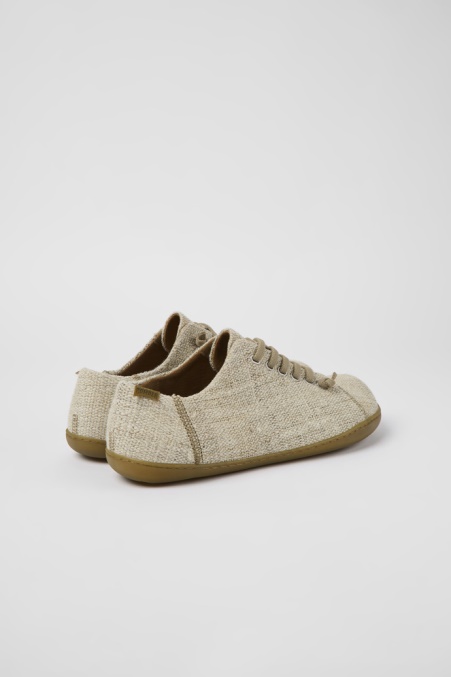 Peu Beige Textilschuhe Für Herren Exklusiv Camper De