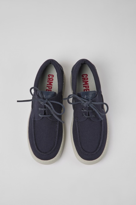 Design Runner Blaue Textilsneaker Für Herren Camper De