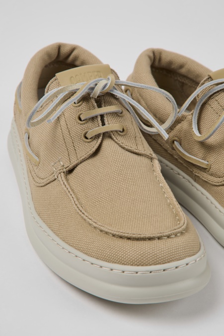 Runner Beige Textilsneaker Für Herren Exklusiv Camper De