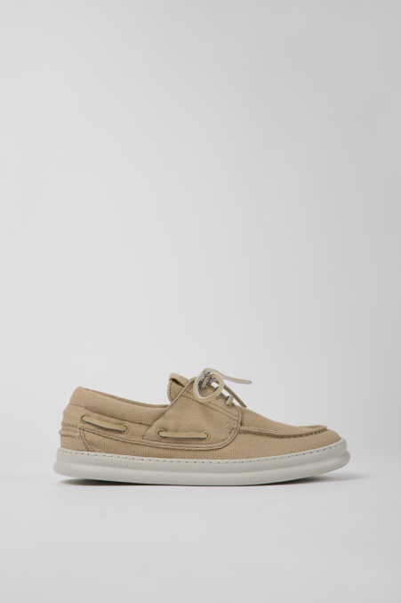 Runner Beige Textilsneaker Für Herren Exklusiv Camper De