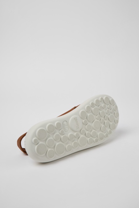 Pelotas Flota Braune Und Weiße Ledersandalen Für Herren Camper De Neu Eingetroffen