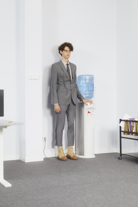 Bodenbeige Stiefeletten Aus Textil Und Leder Für Herren Camper De Neu Eingetroffen