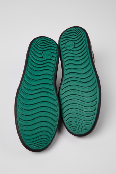 Camper De Design Chasis Marineblaue Lederschuhe Für Herren