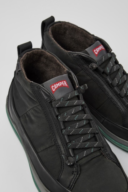 Exklusive Camper De Peu Pista Schwarze Stiefeletten Für Herren