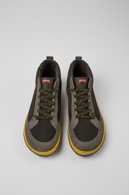 Design Peu Pista Grüne Stiefeletten Für Herren Camper De