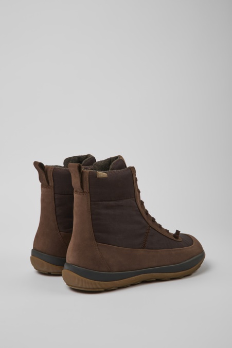 Camper De Design Peu Pista Braune Stiefel Für Herren