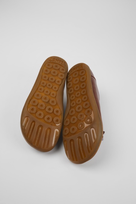 Twins Braune Leder- Und Wollschuhe Für Herren Exklusiv Camper De