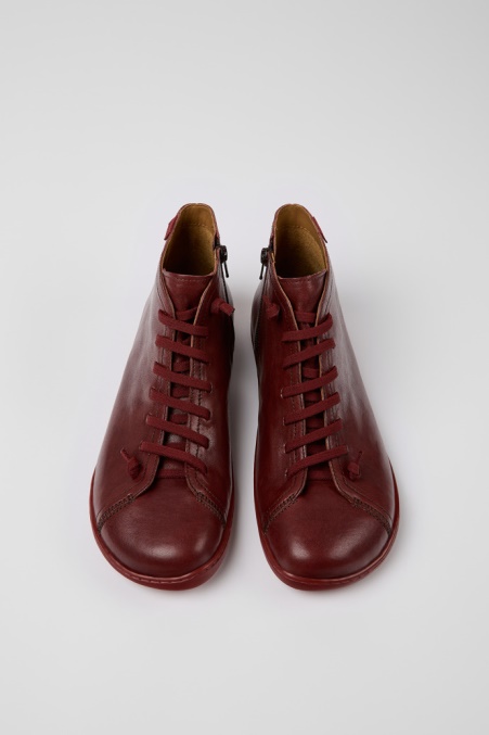 Camper De Peu Braune Lederstiefeletten Für Herren Neu Eingetroffen