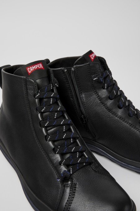 Camper De Peu Pista Gore-tex Schwarze Stiefeletten Für Herren Neu Eingetroffen