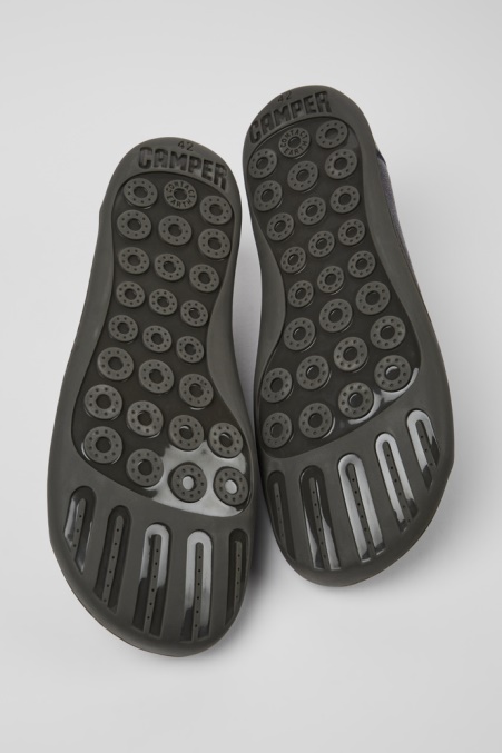 Exklusive Camper De Peu Blaue Lederschuhe Für Herren