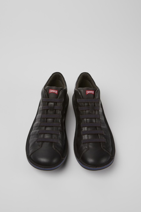 Camper De Design Beetle Dunkelbraune Lederstiefeletten Für Herren