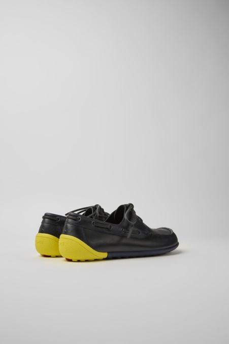 Camper De Peu Circuit Blaue Lederschuhe Für Herren Neu Eingetroffen