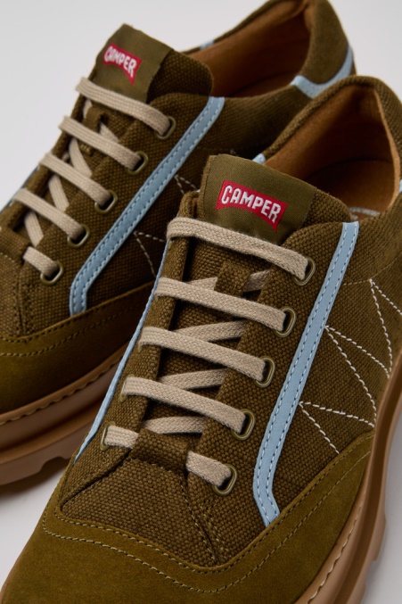 Brutus Grüne Und Blaue Sneaker Für Herren Exklusiv Camper De