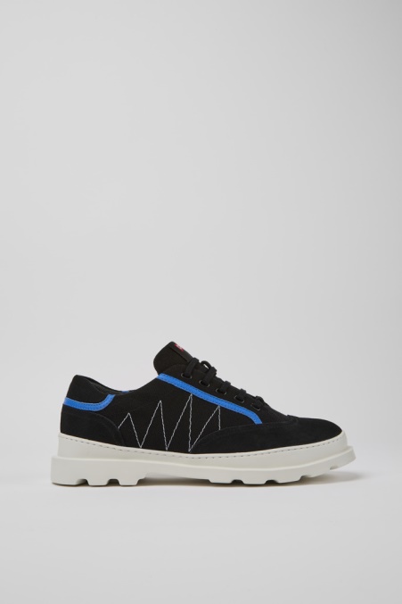 Design Brutus Schwarze Und Blaue Turnschuhe Für Herren Camper De
