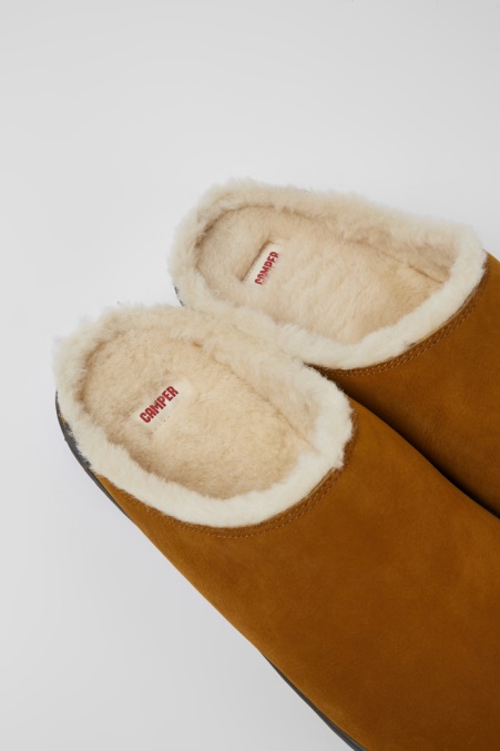 Camper De Design Peu Brauner Nubukschuh Für Herren