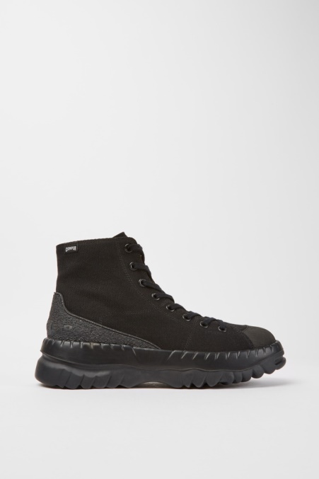 Design Teix Schwarze Gummi- Und Bci-baumwollstiefel Camper De