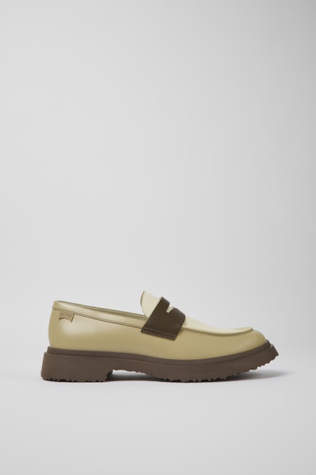 Camper De Twins Mehrfarbige Lederloafer Für Herren Neu Eingetroffen