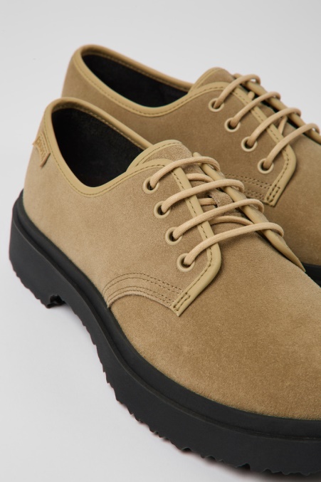 Walden Beige Lederschuhe Für Herren Exklusiv Camper De