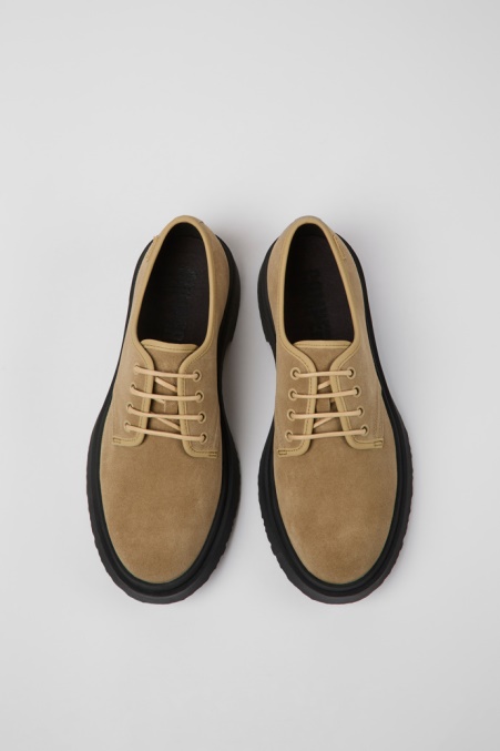 Walden Beige Lederschuhe Für Herren Exklusiv Camper De