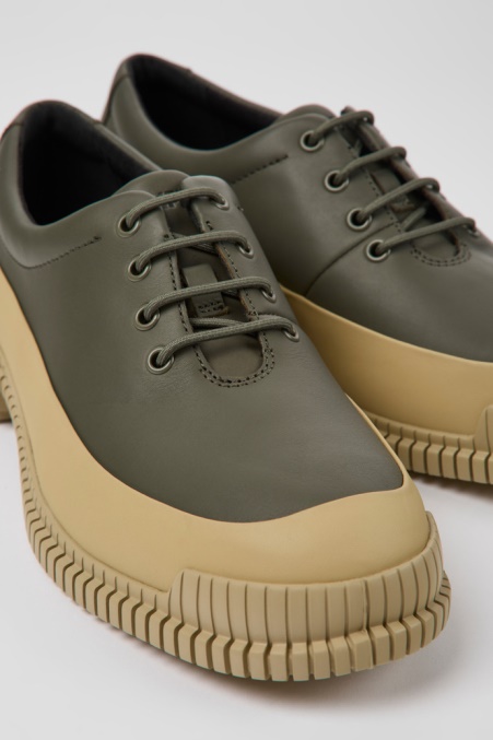 Camper De Design Pix Grüne Und Beige Schuhe Für Herren