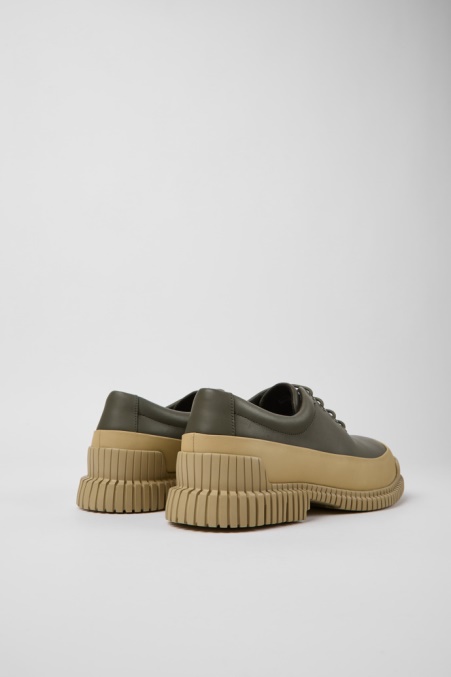 Camper De Design Pix Grüne Und Beige Schuhe Für Herren