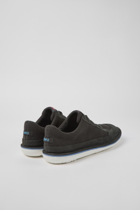 Käfergraue Textil- Und Nubukschuhe Für Herren Exklusiv Camper De